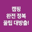 요즘 대세 캠핑?! 절대 텐트부터 사지 마세요! 초보캠핑러가 알아야할 TIP 이미지