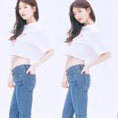 수지 흰티+청바지 .gif 이미지