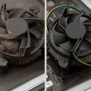 38℃ | [PC 내부청소 후기] 대전에서 쿨링팬 청소하고 온도 20℃ 낮췄습니다 🧹❄️