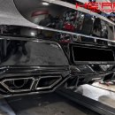 740Li 의 가장 아쉬웠던 뒷태, M760e 스타일로 완성! -M760e 디퓨져/블랙팁킷 + 배기라인 연장 작업 이미지