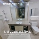 초장이지더원2(우측) | 배곧이지더원 안방욕실 한샘 cc보드 솔트화이트, 욕실플랩장 시공 후기 (ft.욕실유리문)