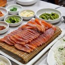 참샘송어 직판장 이미지