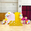 조형물F | [광주전남 졸업식 데코 후기] 아이들이 반짝이는 무대, 학예회 졸업풍선장식 (f.디아벌룬)