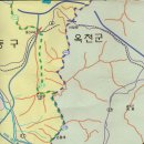 [대전시계종주] 7구간 / 동구 세천동(식장산능선)-＞ 동구 주촌동(극동점) 이미지