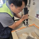 금성광택 | 아산 아파트 주방 싱크대 인조대리석 크랙 보수 복원 작업 후기
