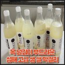 성해 생 쌀 수제 고급 막걸리 추천 부드러움과 목 넘김이 부드러운 생막걸리 시음 후기