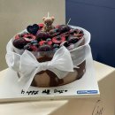 봉답 | [르봉케이크부티크] 장전동 기념일 케이크 “체리베리초코케이크🍒🍫”