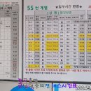 전곡재래시장 출발 군남댐 및 숭의전행 버스시간표 이미지