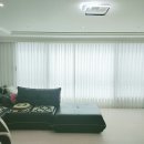 반도세탁 | 김포 장기동 커튼 반도유보라 거실쉬폰 암막커텐 설치