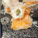 덕진빌딩 | 전북대 돈까스 맛집 더담다 흑돼지 모듬까스 크림돈파스 생연어 네모초밥 솔직 후기