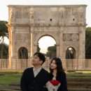 아침햇살 | 로마 커플 스냅 후기, 황금빛 햇살이 쏟아지는 콜로세움의 아침