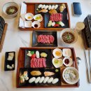 대전 둔산동 초밥 맛집 스시화로 스페셜세트 소고기초밥에 연어롤