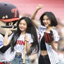 하츠투하츠 지우 이안 잠실야구장 시구 시타, 팬심은 이렇게 불렀다!