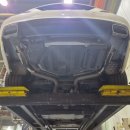 벤츠 W218 CLS350 듀얼배기 작업 이미지