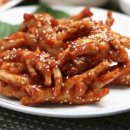 놀란 숯불닭발 이미지