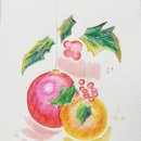 수성펜 수채화 이미지