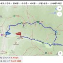 괴산 신선봉 우중산행(할미봉~신선봉~마역봉) 이미지