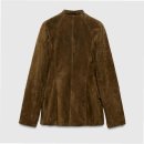 4341 | 자라 프리미엄 스웨이드 레더 하이넥 재킷 4341/826/506 라이트 카키 설레는 만남