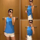 뉴어울림헤어 | 룰루레몬 신상 러닝복 입어보기 : 사이드 루시드 러닝 탱크탑, 스피드 업 하이라이즈 쇼츠 사이즈 추천