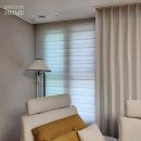 힐스테이트 초전 | 진주 초전 힐스테이트 34평 B, 형상기억주름커튼으로 무너지지 않는 주름 디테일! (커튼 블라인드 시공...
