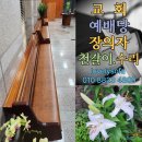 시온성교회 | [교회 의자 천갈이] 예배당 원목 장의자 출장 리폼 수리 업체 작업 후기