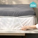 024-1 | 손님용 바닥 침대 활용을 위한 푹신한 접이식 024홈 국민토퍼 매트리스 5cm 후기