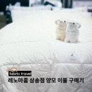 고양이브자리 | 포근함과 통기성 좋은 천연 뉴질랜드 양모이불 구매기