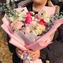 졸업식 꽃다발 은 배곧꽃집 &lt; 꽃블리 &gt; 24시간 픽업가능 / 부케제작 /데이트꽃