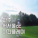 구병산천연잔디구장 | 서서울cc 3부 야간 라운드 골프 후기/ 8월말 잔디상태