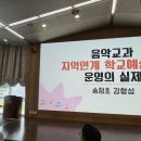 제13회광명전국학생음악경연대회 | 학교예술교원 역량강화연수 - 학교예술교육 운영의 실제 강의 후기 (KB 증권 연수원)