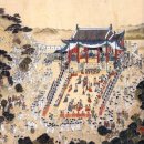 삼현육각 | 춤추는 아이 조선 후기 화가 김홍도(1745~1806?)의 풍속화 종이에 담채