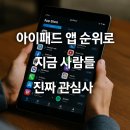 아이패드 앱 순위로 본 지금 사람들 진짜 관심사