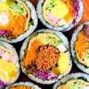 보름달 김밥 이미지