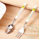 포크와 수저 이미지