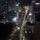 박근혜 정부의 촛불시위 사진이 아닌 윤석열 정부의 퇴진을 요구하는 촛불시위 사진 이미지