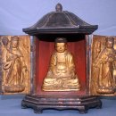 영조사 목조아미타여래삼존불감 이미지