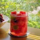 여름한컵 | 천안 청수동 카페 D331 테라스뷰 여름한컵 밀크팥빙수 후기