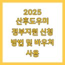 묘도수퍼(복지도우미) | 2025 산후도우미 정부지원 신청 방법 및 바우처 사용