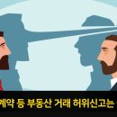 다운계약 등 부동산 거래 허위신고는 금물! 이미지