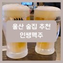 [맛집] 울산 술집 인쌩맥주 방문 후기 | 데이트, 회식하기 좋은 울산 술집 추천!