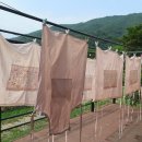 우리옷천연염색 한땀 이미지