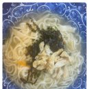 풍성한 손칼국수 이미지