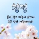 淸明, 식목일 이미지