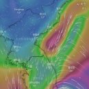 8.31 유럽ECMWF 미국GFS 힌남노 경로예측 이미지