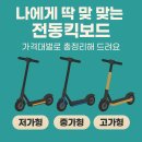 나에게 딱 맞는 전동킥보드, 가격대별로 총정리해 드려요