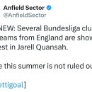 [플라텐버그] 여러 잉글랜드 팀과 분데스리가 팀이 지젤 콴사에 관심을 보이고 있다 이미지