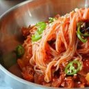 김치 비빔국수 양념장 김치 비빔국수 만드는법 김치국수 레시피 이미지