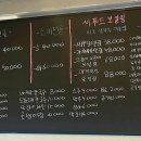 조개에 빠진 칼국수 이미지