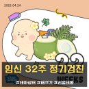 임신 32주차 정기검진 후기 및 태아와 엄마 상태 그리고 태동