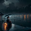 애수의 밤비가 오네 - 남강호 이미지